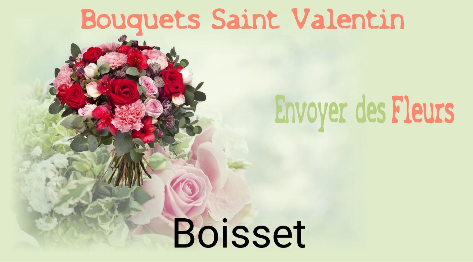 Roses de Saint-Valentin livrées à Boisset